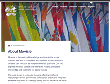 Tablet Screenshot of movisie.com